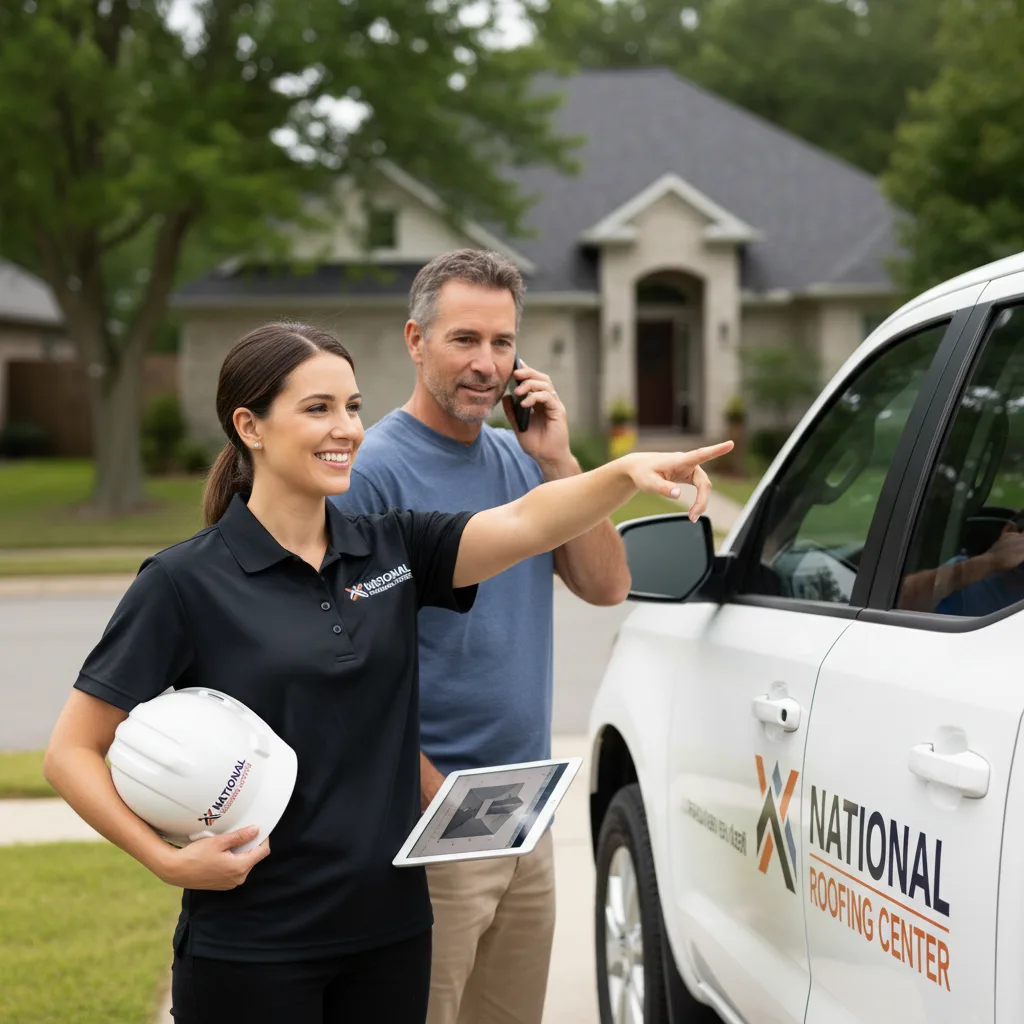 National Roofing Center customer support in Sansom Park